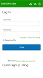 Mobile Screenshot of bulkgsmcodes.com